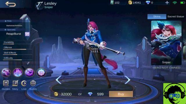 Mobile Legends' best sniper heroes: Bang Bang