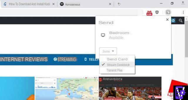 Ver Kode en Chromecast y Android TV