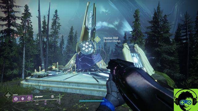 Upgrades de obelisco em Destiny 2