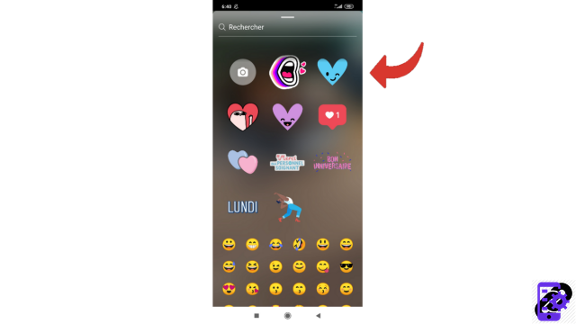 How to add stickers to an Instagram story?