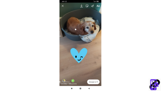 How to add stickers to an Instagram story?