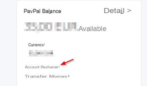 How to top up PayPal