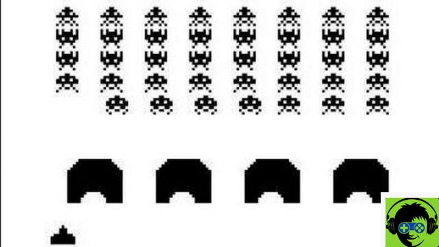 Space Invaders - senha para Game Boy