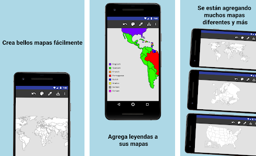 Las mejores apps para editar mapas