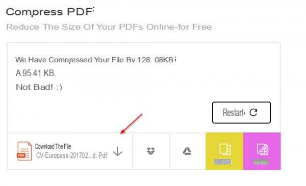 How to reduce PDF size online or with free programs