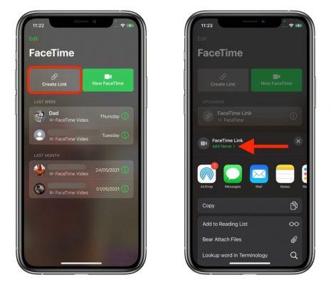 iOS 15: como convidar usuários do Android para uma chamada do FaceTime