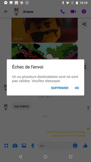 ¿Cómo saber si está bloqueado en Messenger o Facebook?