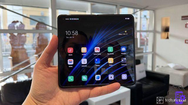 Cara a cara com o Oppo Find N, o dobrável compacto que se torna um tablet