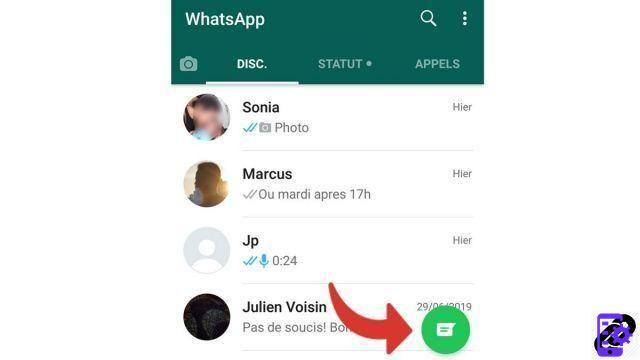 How to make an audio call with WhatsApp?