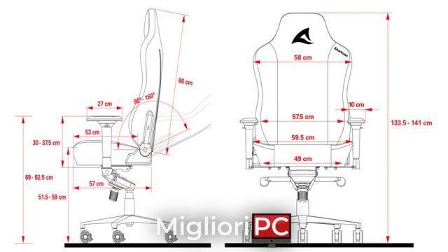 Reseña de Sharkoon Skiller SGS40 • ¡La mejor silla de gama alta!