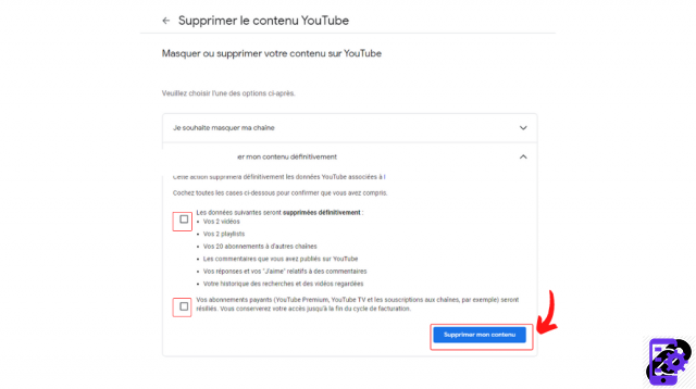 How to delete your YouTube account?