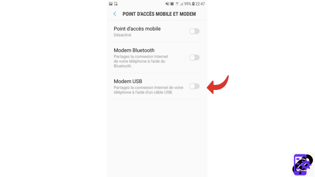 How to share the 4G connection of your Android smartphone with your computer?