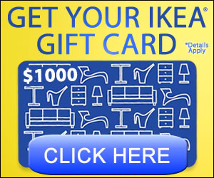 FREE IKEA GIFT CARD