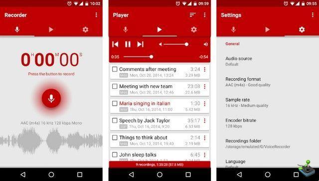 10 melhores gravadores de áudio para Android em 2022