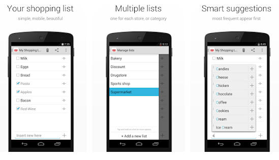 Estes são os melhores aplicativos para fazer lista de compras