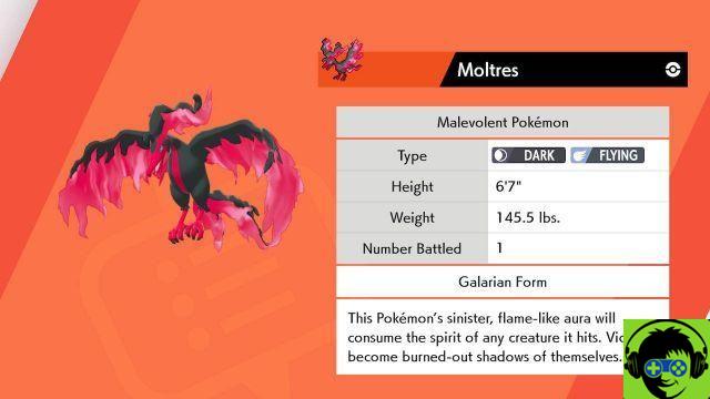 Pokemon The Crown Tundra – Comment attraper Moltres