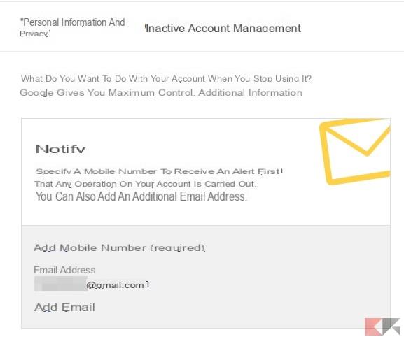 Gestione Account Inattivo: cosa accade al nostro account Google?