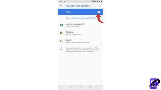 How to locate a lost or stolen Android smartphone with Google?