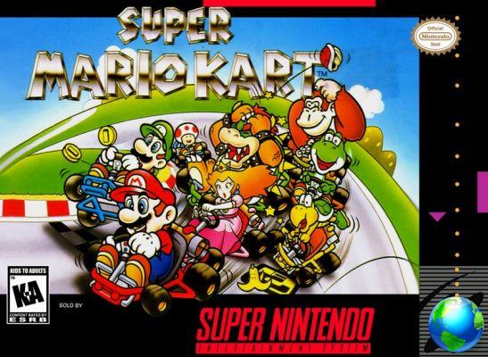 Super Mario Kart Cheats e códigos da Super Nintendo