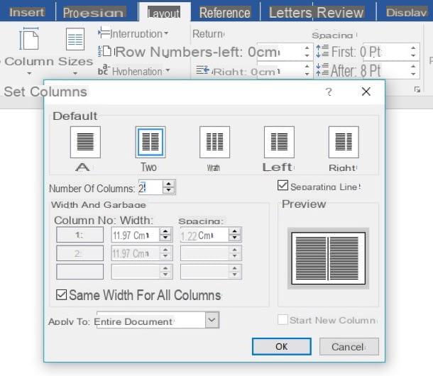 Como criar um desdobrável com o Word