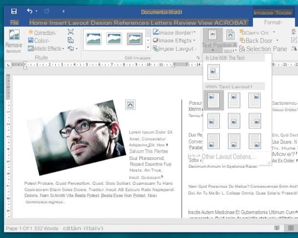 Cómo crear un desplegable con Word