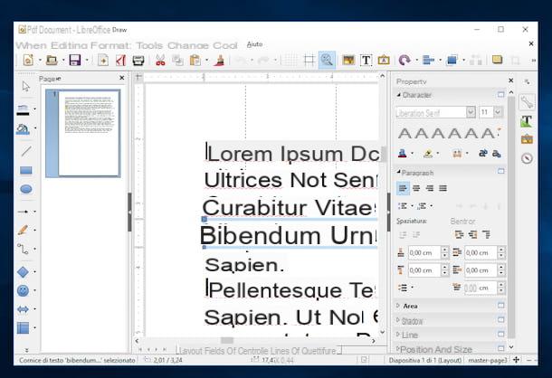 Come modificare un file PDF