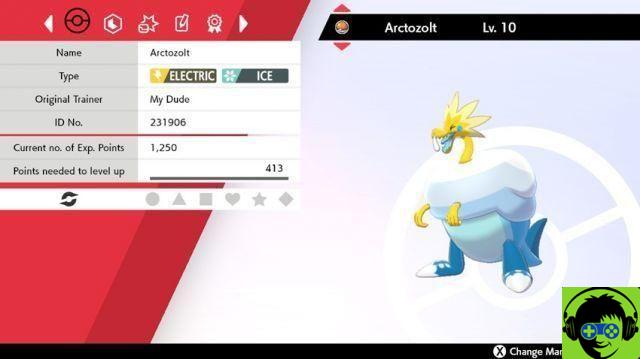 Épée et bouclier Pokémon - Guide des fossiles