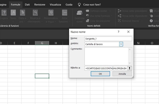 How to make a table in Excel