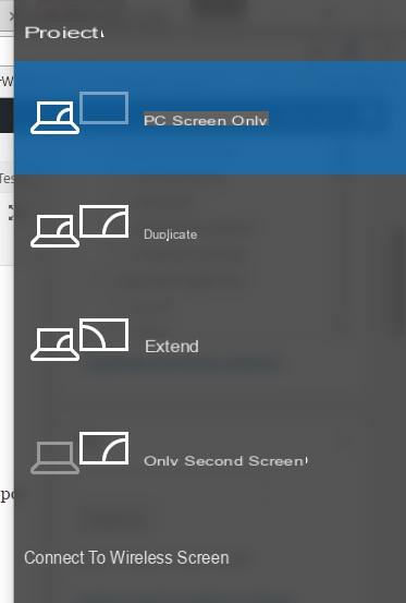 Duplique o extienda la pantalla de la PC a Smart TV a través de Wi-Fi -