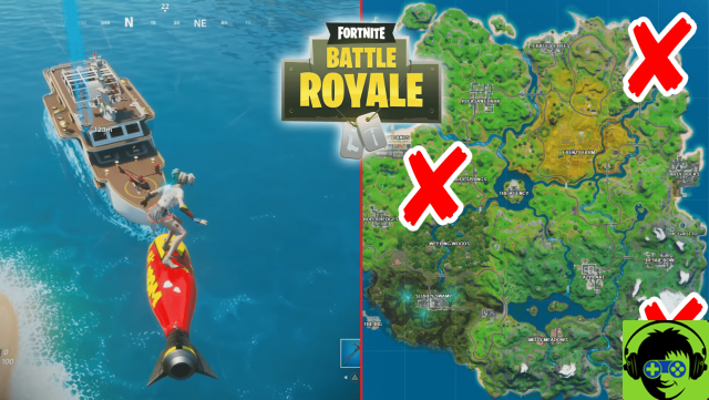 Fortnite - Comment visiter Shipwreck Bay, le yacht et l'étang Flopper