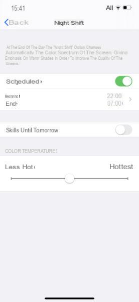 Cómo activar y personalizar Night Shift en iPhone y iPad