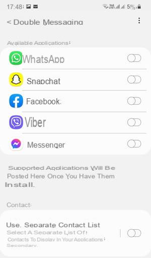 Use two WhatsApp accounts on one mobile