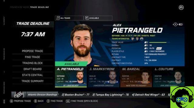 NHL 21: todos los cambios llegan al modo de franquicia