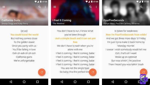 Las 10 mejores aplicaciones de letras de canciones para Android