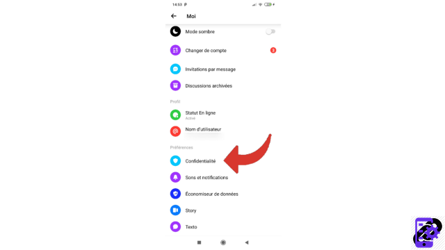 ¿Cómo desbloquear un contacto en Messenger?