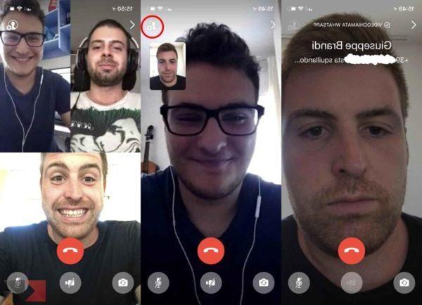 Come fare videochiamate di gruppo con Whatsapp