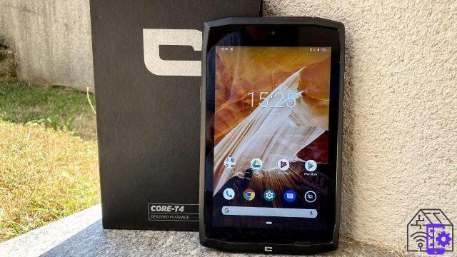 The review of Crosscall Core-T4, the drop-proof rugged tablet