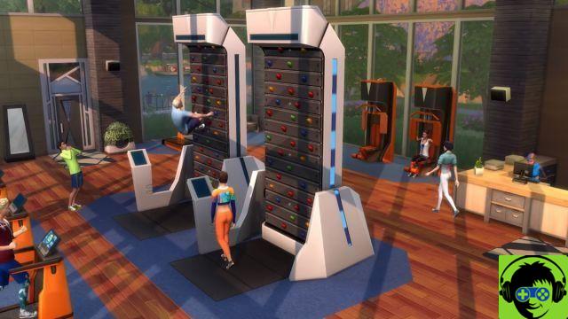 Come arrivare in palestra in Sims 4