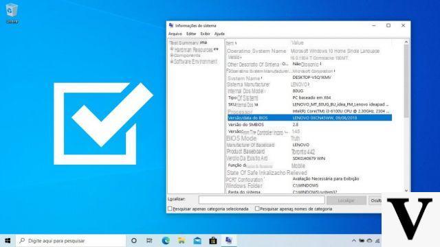 Encuentre la versión de BIOS en Windows 10