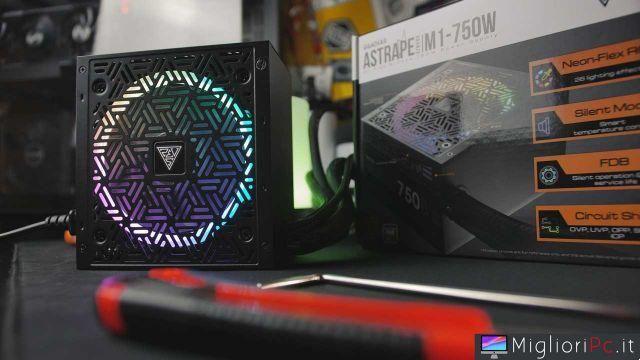 Gamdias Astrape M1-750W Review • Power Supply RGB 80 plus Bronze