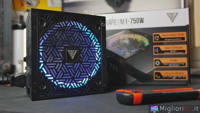 Revisão do Gamdias Astrape M1-750W • Fonte de alimentação RGB 80 plus Bronze