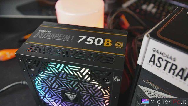 Gamdias Astrape M1-750W Review • Power Supply RGB 80 plus Bronze