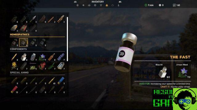 Far Cry 5: Comment Confectionne Explosifs et Stimulants