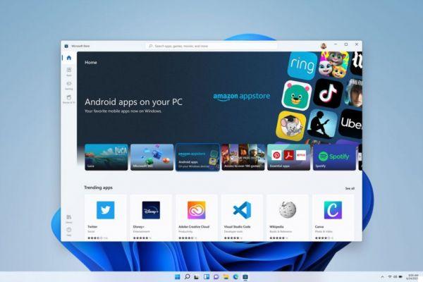 Windows 11: os aplicativos Android se tornam realidade