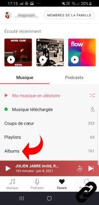 ¿Cómo agregar una lista de reproducción, un álbum, un podcast o un artista a tus favoritos en Deezer?