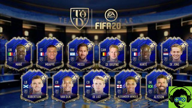 FIFA 20 - How to Get All Team of the Year Player Cards