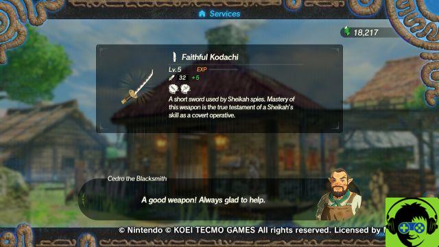 Hyrule Warriors: Age of Calamity - Use este cheat para atualizar rapidamente armas fundidas | Melhores atualizações