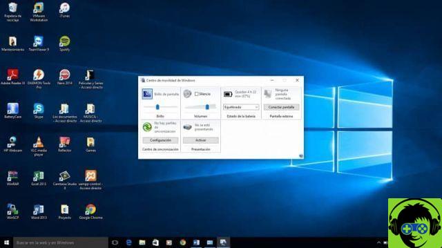 Cómo personalizar el menú del Centro de Movilidad de Windows 10 - Muy fácil