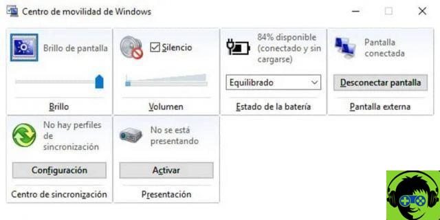 Cómo personalizar el menú del Centro de Movilidad de Windows 10 - Muy fácil