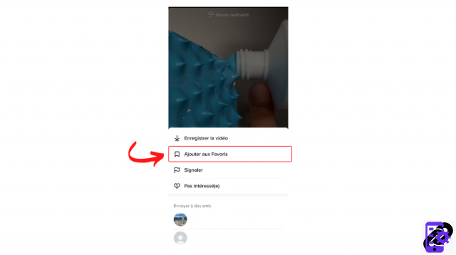 Como adicionar um vídeo à sua lista de favoritos do TikTok?